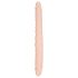 You2Toys - Dobbel Dong - 100% silikon dildo (naturlig)