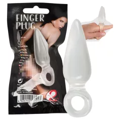 You2Toys - Finger Plug - finger analplugg (gjennomsiktig)