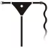 You2Toys - Silikon Strap-On - festbar dildo (svart)