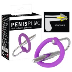 Here’s a marketing-friendly, culturally suitable Norwegian translation within 80 characters:
Penisplugg – silikon glansring med konet dilator (lilla-sølv)   Here’s a marketing-friendly, culturally suitable Norwegian translation within 80 characters:
Penisplugg – silikon glansring med konet dilator (lilla-sølv)