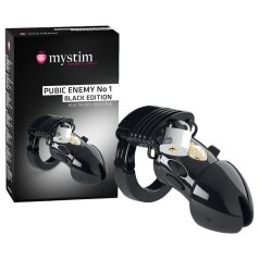Mystim Black Edition PUBIC ENEMY No 1 - elektro penisbur
