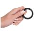 Black Velvet - Tykk penisering (3,8 cm) - svart
