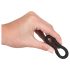 Black Velvet - Tykk penisering (3,8 cm) - svart