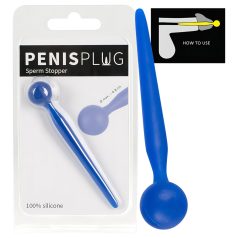 Spermastopper Dilator med Kule – Blå Silikon Spermastopper Dilator med Kule – Blå Silikon