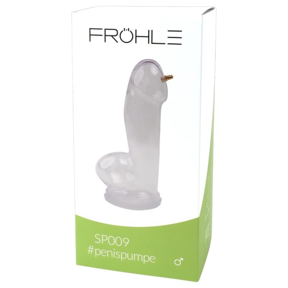 Fröhle SP009 (25cm) - Medisinsk anatomisk penis pumpe byttesylinder