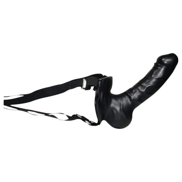 You2Toys Switch - Justerbar strap-on dildo (svart)