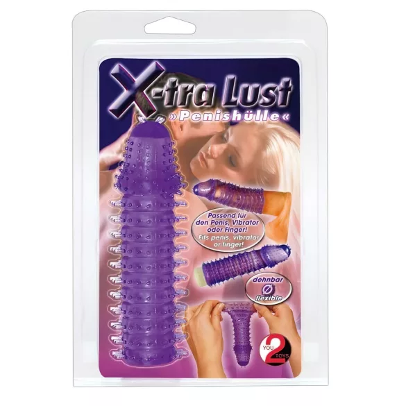 You2Toys - X-tra nytelse penistrekk (lilla)