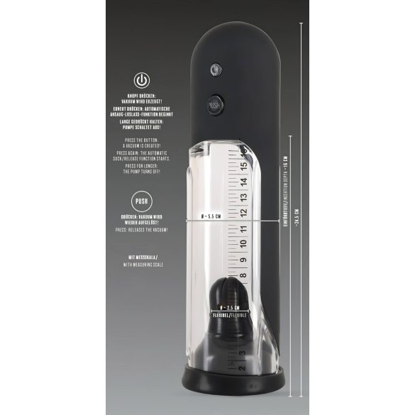 Rebel - automatisk penispumpe