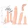 You2Toys - Analtrening - realistisk dildosett - 3 stk (natur)