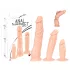 You2Toys - Analtrening - realistisk dildosett - 3 stk (natur)