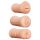 XXX To GO Saftig sett (3 stk) - kunstvagina, munn, rumpe masturbator