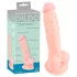 You2Toys - Medical - medisinsk silikon-dildo - natur (18 cm)