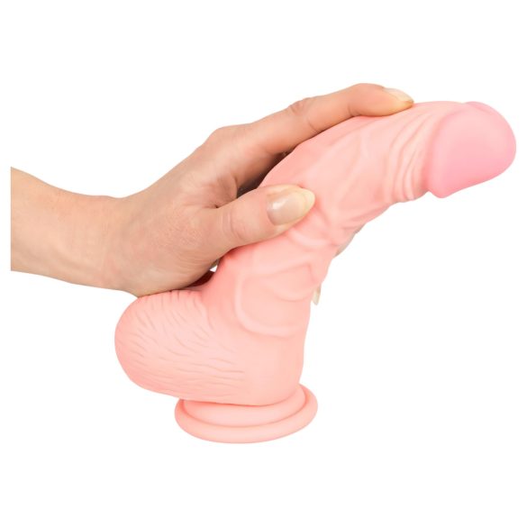 Naturtro silikon-dildo (20 cm)