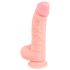 Naturtro silikon-dildo (20 cm)