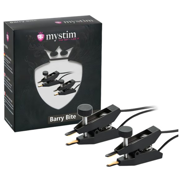mystim Barry Bite - elektro-klype (1 par)