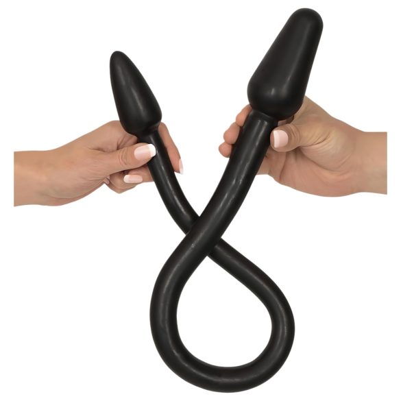 Rebel Double Plug - Dobbel Kjegle Anal Dildo (svart)
