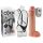 King Cock Strap-on 11 - hul dildo m/skinnseler (28cm)
