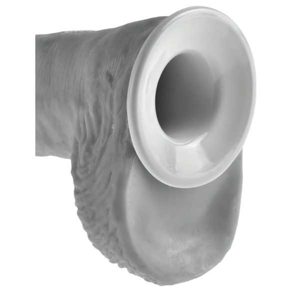 King Cock Strap-on 11 - hul dildo m/skinnseler (28cm)