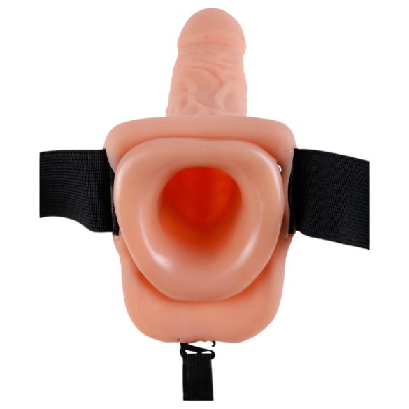 Fetish Strap-on 9 - påsettbar dildo (naturlig)