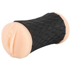 Nature Skin - vagina og rumpe masturbator (naturlig-svart) Nature Skin - vagina og rumpe masturbator (naturlig-svart)
