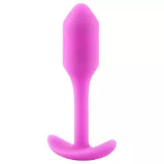  b-Vibe Snug Plug 1 - analplugg med innvendig vekt (55 g, rosa)