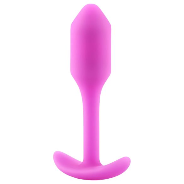 b-vibe Snug Plug 1 - analplugg med vekt (55g) - rosa