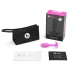 b-Vibe Snug Plug 1 - analplugg med innvendig vekt (55 g, rosa)