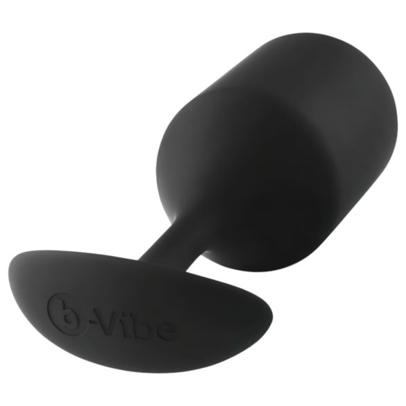 b-vibe Snug Plug 4 - Dobbel kulestøt for bakover - Svart