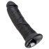 King Cock 8 Dildo (20 cm) - Svart