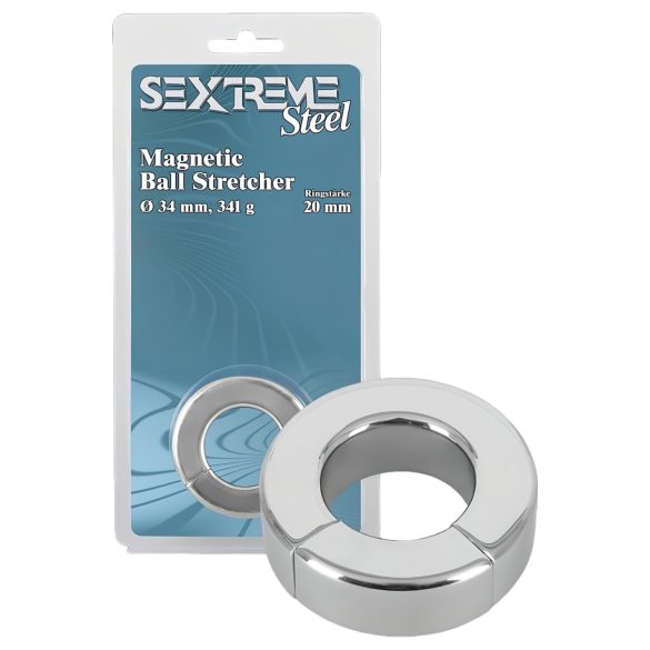 Sextreme - tung magnetisk pungring og forlengelse (341g)