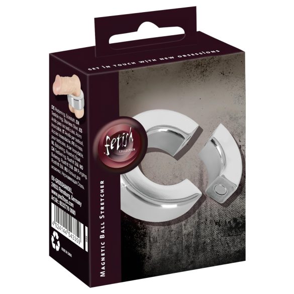 Sextreme - tung magnetisk pungring og forlengelse (341g)