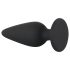 Black Velvet Tung Anal Plug - Svart, 40g