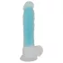 You2Toys Glow in the Dark - sugekopp, selvlysende dildo (blå)