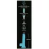 You2Toys Glow in the Dark - sugekopp, selvlysende dildo (blå)