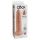 King Cock 9 - naturtro dildo (23 cm) - naturlig