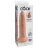 King Cock 9 - naturtro dildo (23 cm) - naturlig