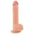 realistixxx - realistisk dildo med sugekopp (22 cm, hudfarget)