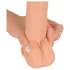 realistixxx - realistisk dildo med sugekopp (22 cm, hudfarget)
