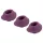 Womanizer Classic S - erstatningshetter sett - lilla (3 stk)