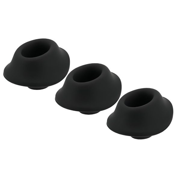 Womanizer Premium S - Ekstra Sugeringer Sett - Svart (3 stk)