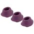 Womanizer Classic M - ekstra sugehode sett - lilla (3 stk)