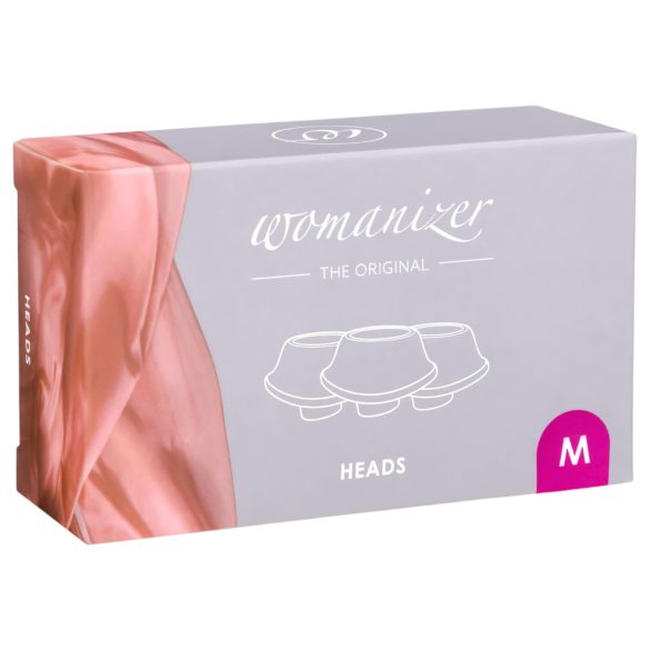 Womanizer Classic M - ekstra sugehode sett - lilla (3 stk)