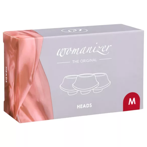 Womanizer Premium M - ekstra sugehodet sett - rød (3 stk)