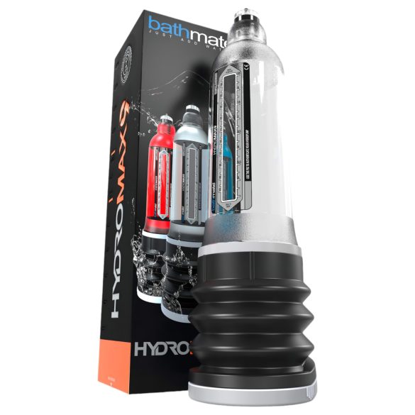 Bathmate Hydromax9 - hydraulisk penispumpe (gjennomsiktig)