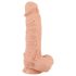 Realistixxx Giant XXL - realistisk dildo (32 cm) - natur