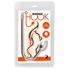 You2Toys - aluminiums anal krok (179g) - sølv