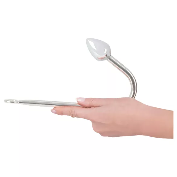 You2Toys - aluminiums anal krok (179g) - sølv