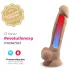 Silexd 7 - sugekopp dildo - 17,5 cm (natur)