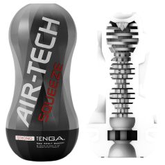 TENGA Air-Tech Squeeze Strong - kraftig sugemasturbator (svart)   TENGA Air-Tech Squeeze Strong - kraftig sugemasturbator (svart)