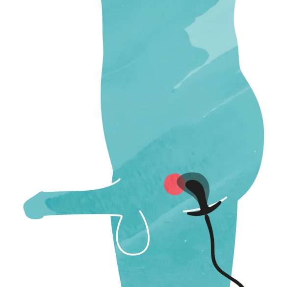 You2Toys - oppblåsbar anal utvider plugg (svart)